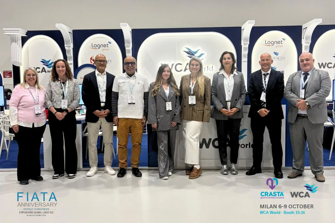 Crasta al FIATA World Congress 2026: perché eravamo allo stand di WCAworld